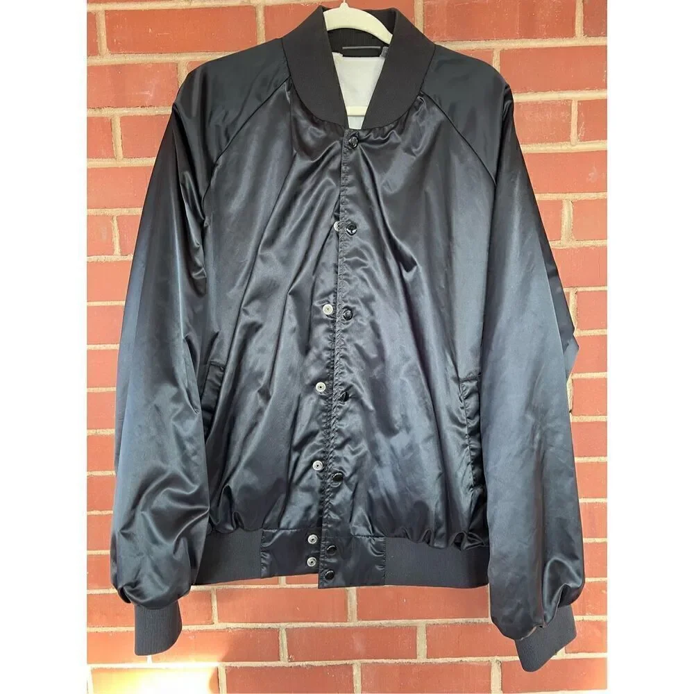 Vintage Satin Bomber Car Show Jacket - Picture 3 of 3